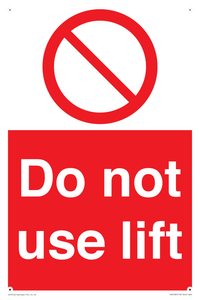 Do not use lift